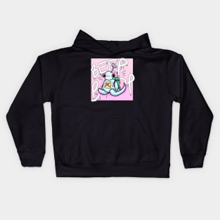 Beep Boop Cute Robot Kids Hoodie